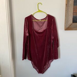 3X Women’s Pink Bodysuit